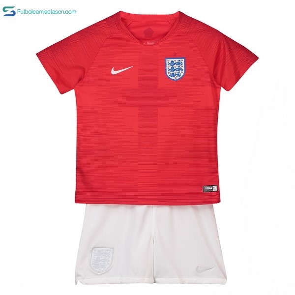 Camiseta Inglaterra 2ª Niños 2018 Rojo
